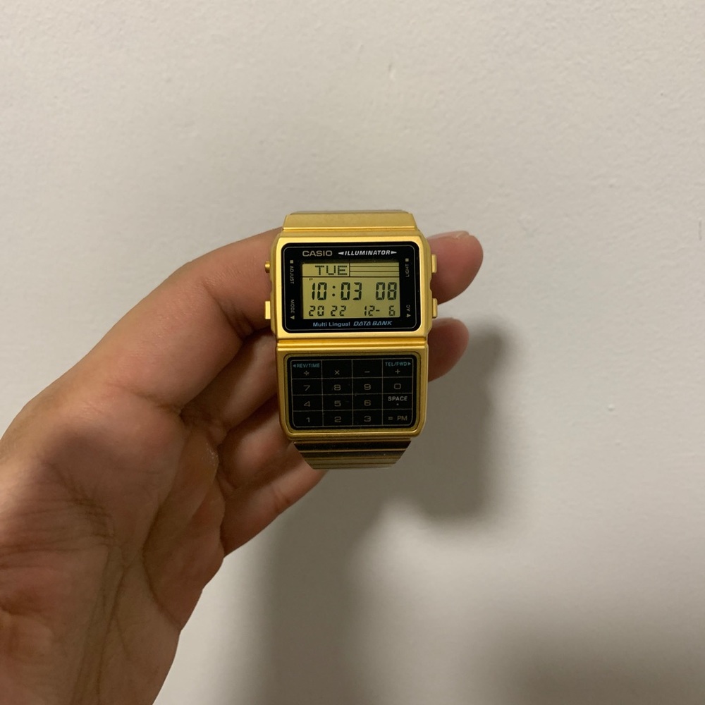 Casio vintage data bank. (Calculator) no box